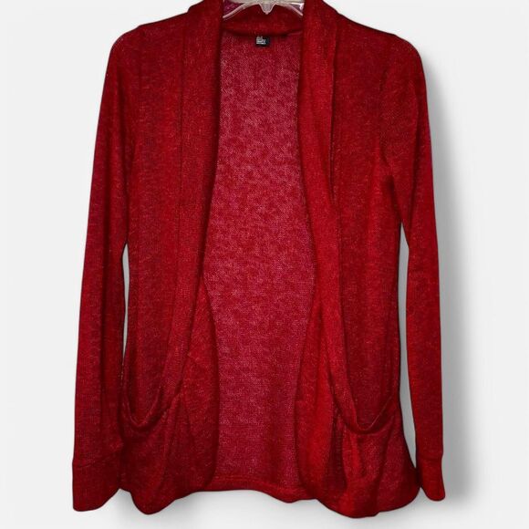 Forever 21 Red Cardigan - Picture 1 of 8
